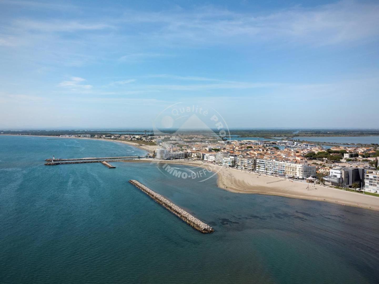 As19003- P4 A 400M De La Plage Avec Garage 2 Voitures Le Grau-du-Roi Zewnętrze zdjęcie